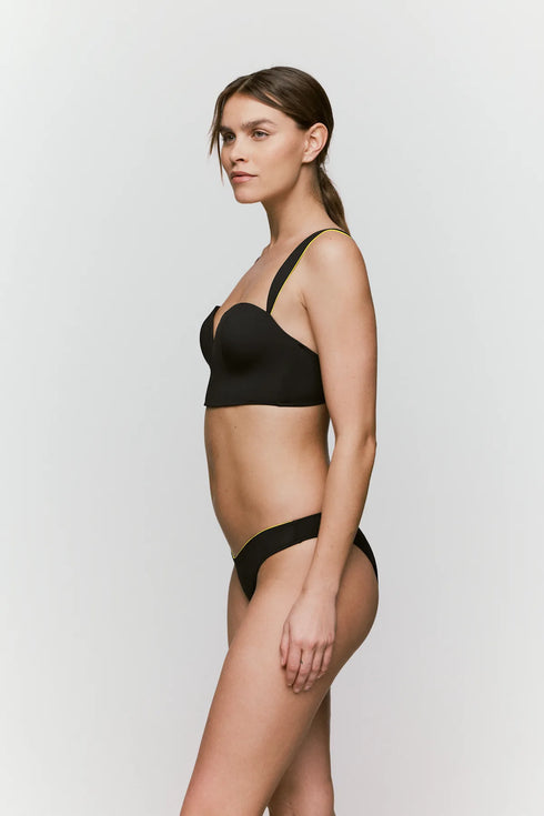 Sarda Greta Padded Plunge Bikini Top